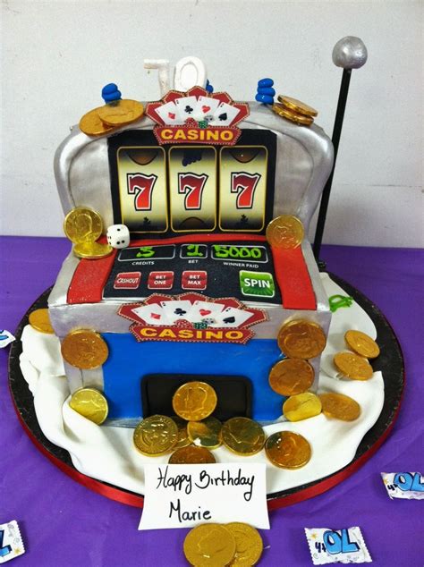 slot machine birthday cake j5k2